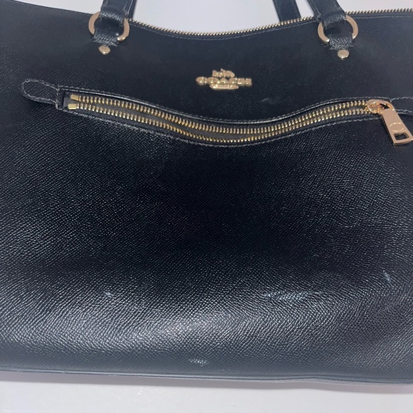 Coach Outlet Crossgrain Leather Gallery Tote - Picture 3 of 4